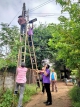 แผนการติดตั้งโคมไฟถนนแผงโซล่าเซลล์